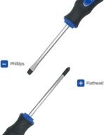 6PCS Magnetic Tip Screwdriver Set, 3 Phillips and 3 Flat - Image 3