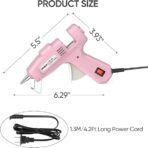 Mini Hot Glue Gun with 30 Glue Sticks Set - Image 3