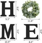 Hanging Farmhouse Wall House Wood Letters - Image 3