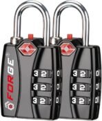 2-Pack TSA Approved Luggage Locks