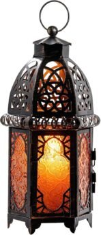 12.8'' Moroccan Lanterns Decorative Indoor & Outdoor