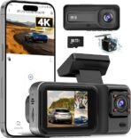 3 Channel 4K Car Dash Cam with 5GHz WiFi & APP Control