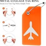 8 Pack Silicone Luggage Tag for Suitcases - Image 2
