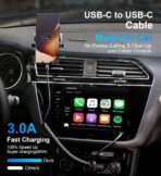 USB C to C Cable 3ft 2Pack Coiled USB C Charger Cable - Image 3