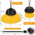 Grout Brush for Drill, 2025 New Crevice Cleaning Brush Set - Image 2