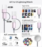 Multi Charging Cable Cord,Vacation Camping Essentials - Image 2
