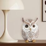 Owl Statue and Figurine for Home Decor - Image 3