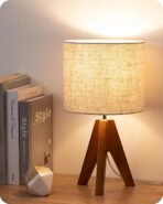 Tripod Table Lamp, Small Cute Bedside Lamp