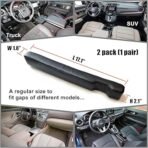 Leather Car Seat Gap Filler, 2 Pack - Image 3